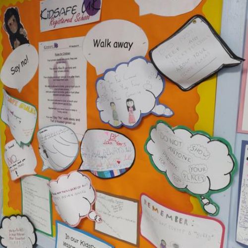 Our Kidsafe Notice Board